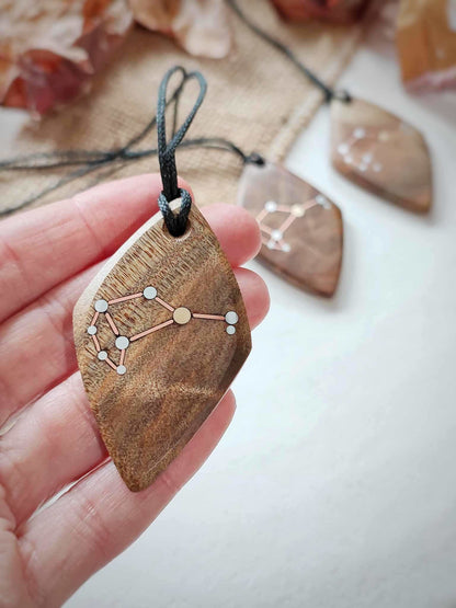 Matariki Swamp Kauri Pendant